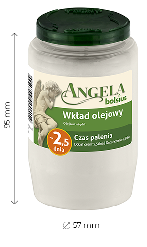 Náplň Angela olejová 2,5 dňová